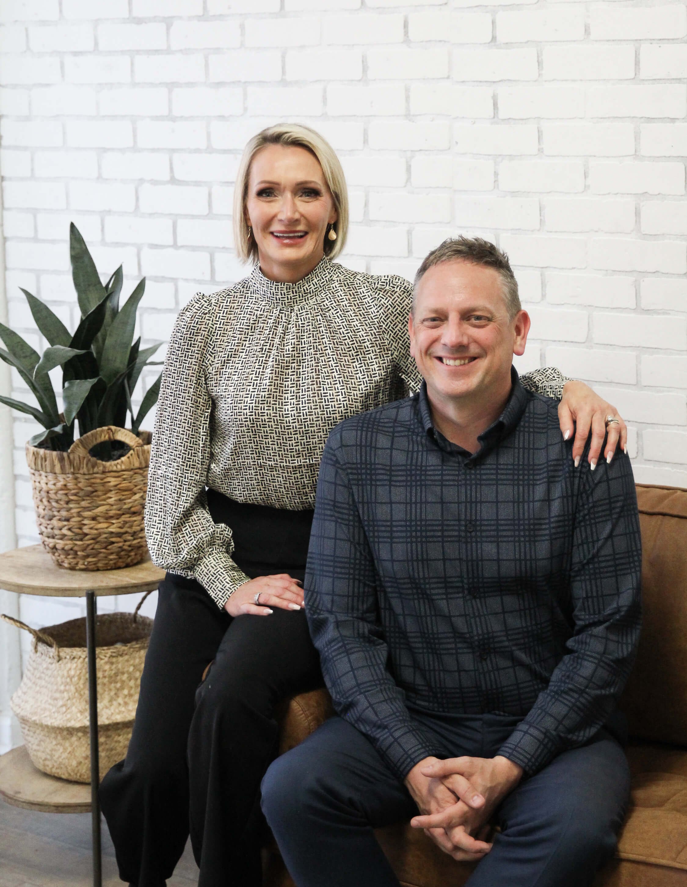 Lisa and Chris, co-founders of The Highland Cleaning Company